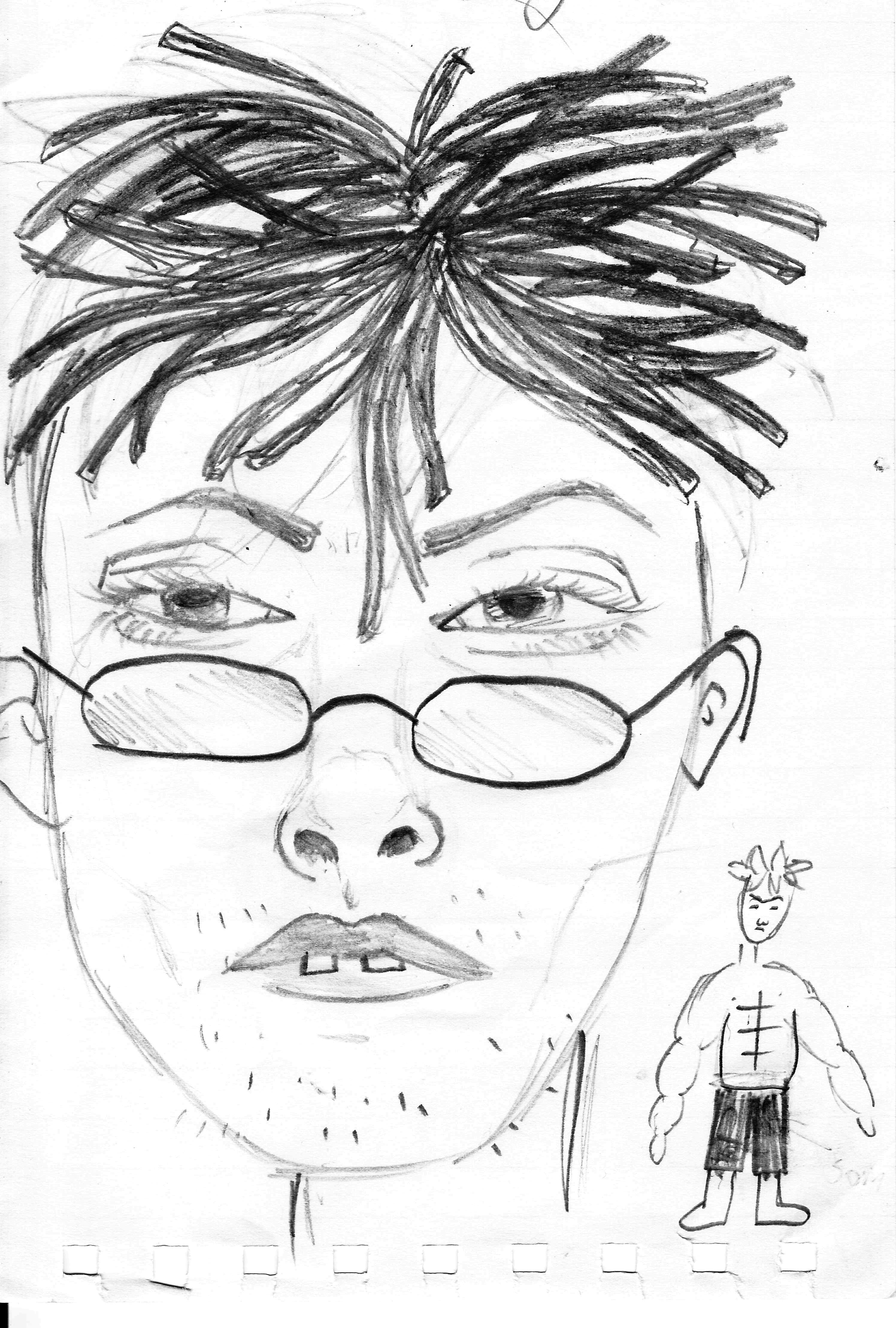  Bradley, a wrestler at the ring